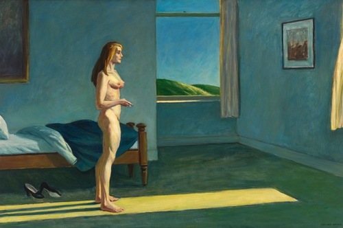 Edward Hopper (1882–1967), A Woman in the Sun, 1961. Oil on canvas, 40 × 60 in. (101.6 × 152.4 cm). Whitney Museum of American Art, New York; 50th Anniversary Gift of Mr. and Mrs. Albert Hackett in honor of Edith and Lloyd Goodrich 84.31