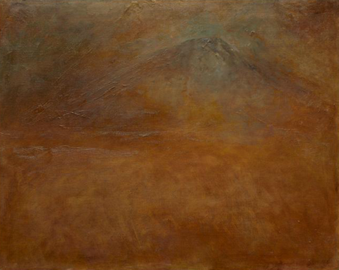 Jake Berthot Measure (High Point), 2012 Oil on Linen, 24 3/8 x 30 3/8 in. (61.9 x 77.2 cm) 