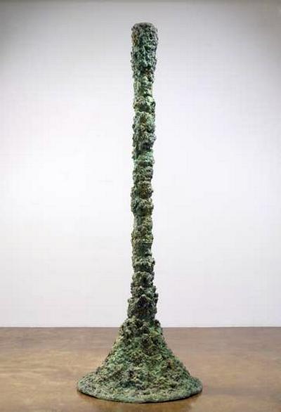 Bosco Sodi (b. Mexico City, 1970) Untitled, 2014 Bronze 112 x 40 x 40 inches 