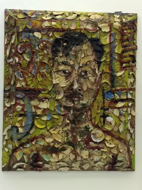Julian Schnabel. 1985. Portrait. 183x152cm