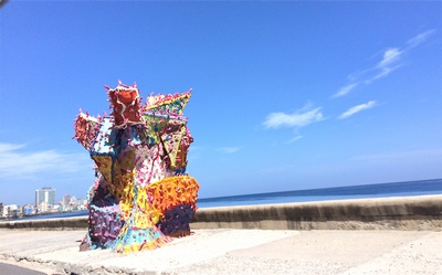 Installation on the Malecón