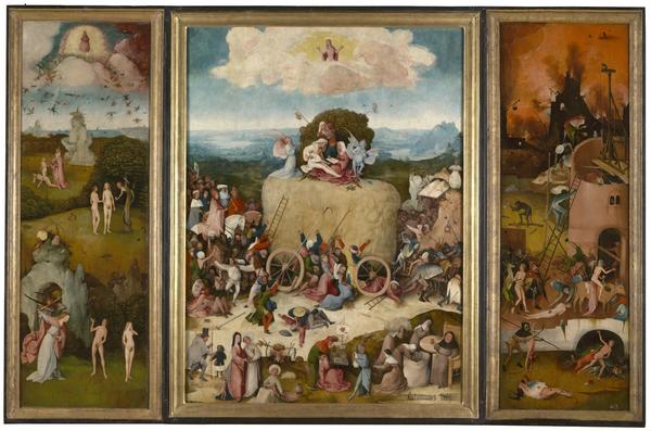 The Haywain Triptych- Oil on Panel- 135x190cm